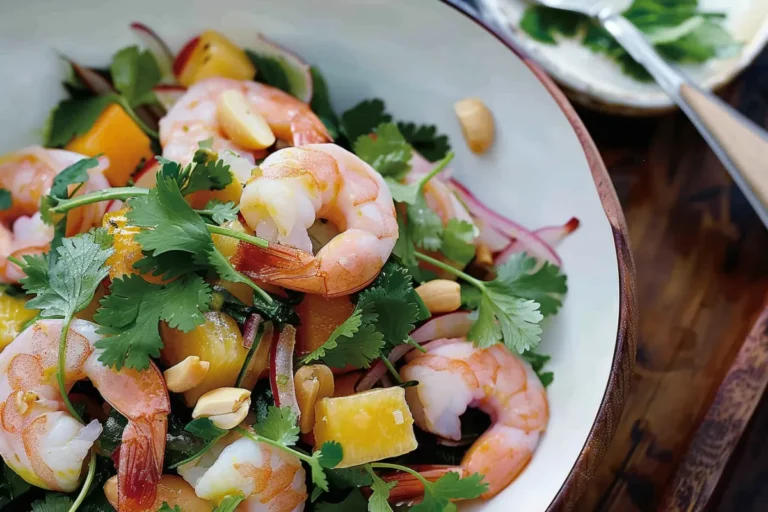 Shrimp & Papaya Salad fresh tropical recipe
